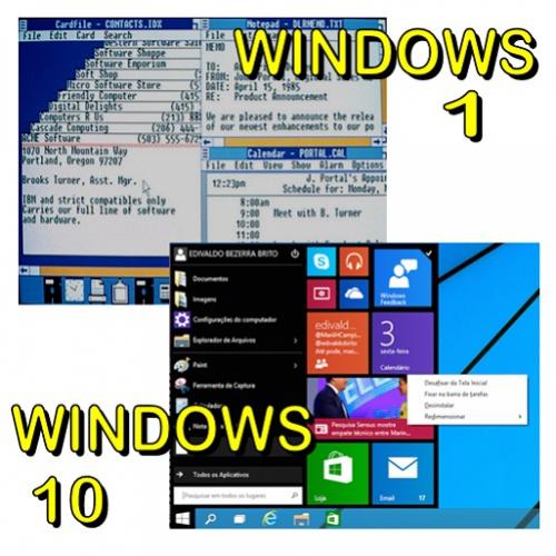 Conheça desde o primeiro Windows até o atual