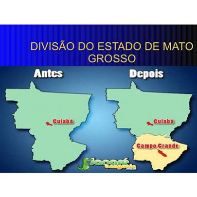 Você já se perguntou porquê existe Mato Grosso e Mato Grosso do Sul?