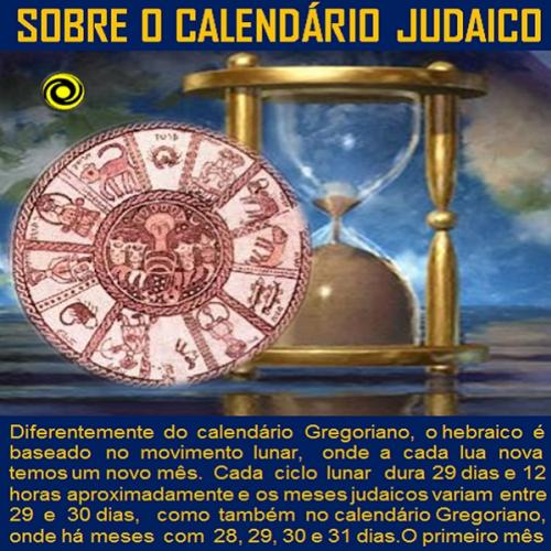 O Calendário Judaico