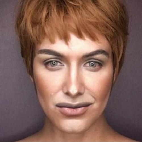 7 transformações de personagens de Game of Thrones usando maquiagem