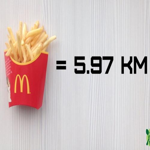 Quantos KM correr para queimar calorias desses alimentos?