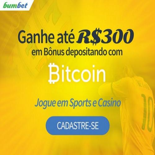 Bumbet oferece bônus de até r$300 em bitcoin