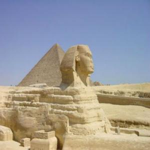Fotos do Egito antigo e de hoje