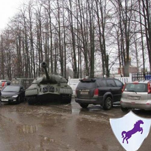 Estacionando o carro na Rússia