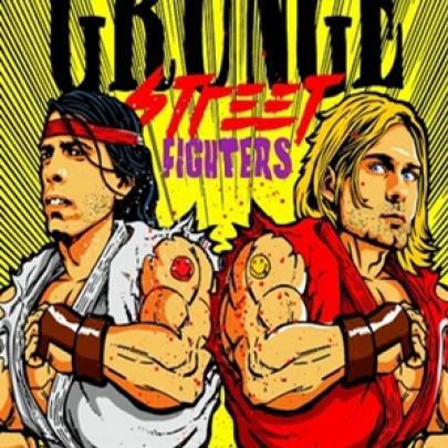 Grunge Street Fighters! Uma mistura de música e games!