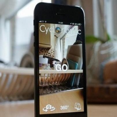 Cycloramic: fotos em 360 graus e ainda gira o iPhone 5 sozinho