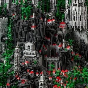 Conheça a incrível cidade construída de LEGO