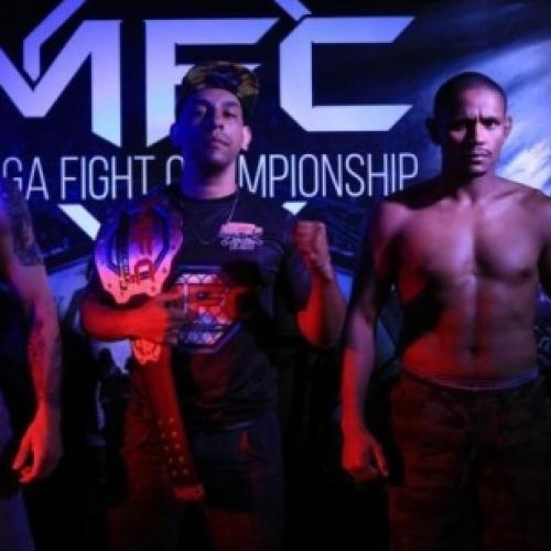 Com duras encaradas, atletas batem o peso para o Mega Fight Championsh