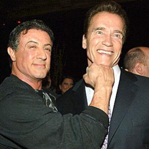 Schwarzenegger e Satallone juntos novamente