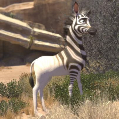 Filme sobre zebra sem listras parece história do Patinho Feio