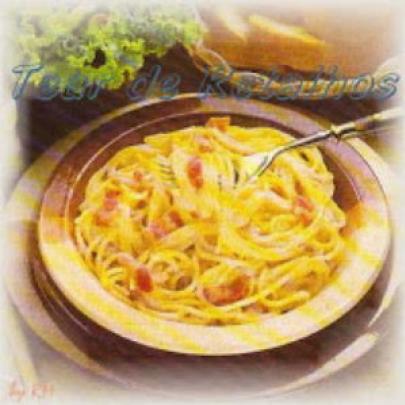 Espaguete à Carbonara da nonna Angelina