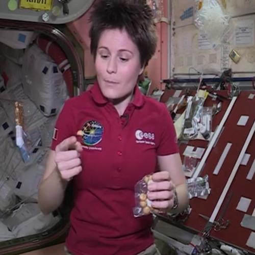 Como é o ‘lanchinho’ dos astronautas?