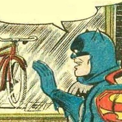 Batman sempre trollando o Robin