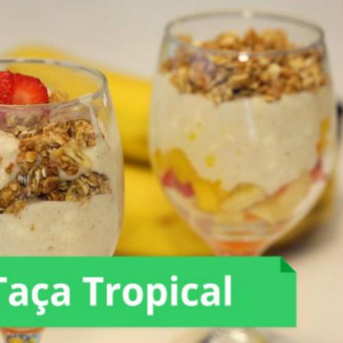 Taça tropical de frutas: faça esta sobremesa prática e funcional