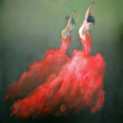 As bailarinas coloridas de Nguyen Trong Tai