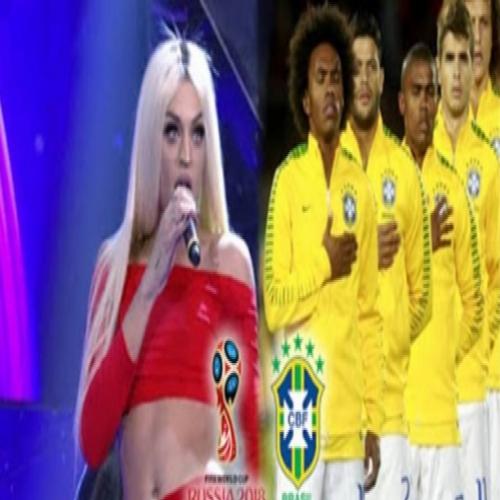 Pabllo Vittar cantando o Hino Nacional na estreia da Copa?
