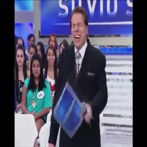 Carlinhos Aguiar Sendo Trolado por Silvio Santos