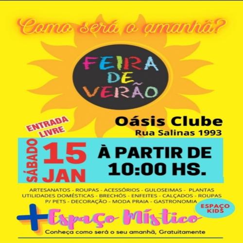 Feira de Verão com Espaço Místico