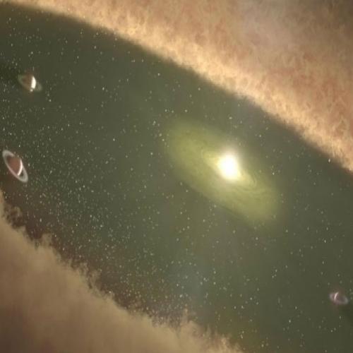 Cientistas observam um planeta se formando pela primeira vez!