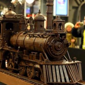 O maior trem de chocolate do mundo