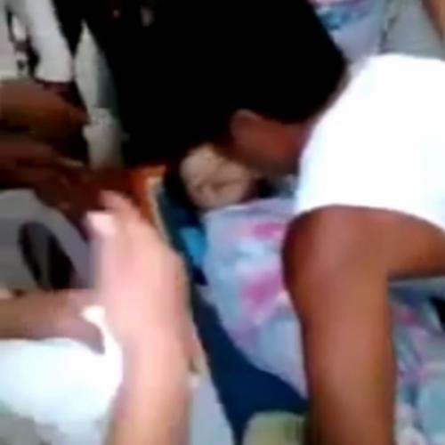 Vídeo mostra momento em que garota de três anos acorda em seu próprio 