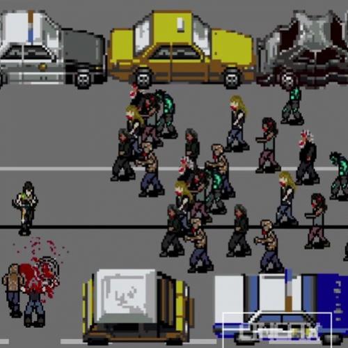 The Walking Dead em versão game de 8-Bits