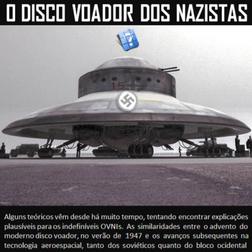 O Disco Voador Nazista