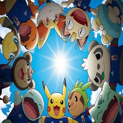 Pokémons são escolhidos como representantes do Japão na Copa