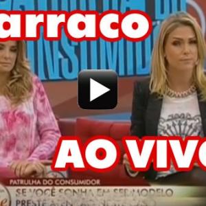 Barraco ao vivo no programa da Tarde da Record