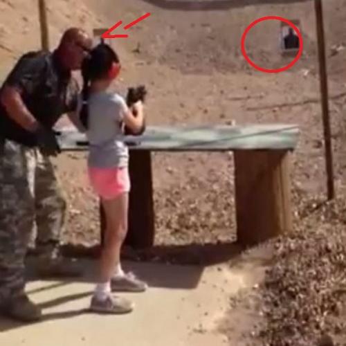 Menina de 9 anos mata seu instrutor de tiro nos EUA