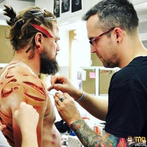 Como foi feita a maquiagem do DiCaprio no filme O regresso!