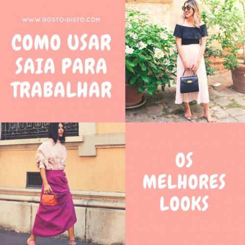 Como usar saia para trabalhar e multiplicar seus looks