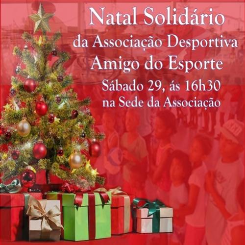 Natal Solidário da Associação Desportiva acontece sábado