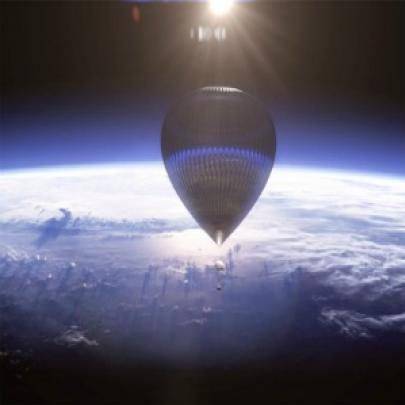 Você pode viajar ao espaço em um balão espetacular 