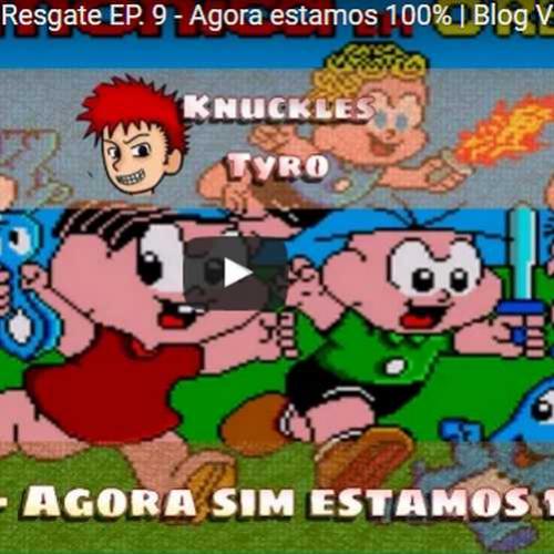 Novo vídeo! - Turma da Mônica O resgate - 100% dos equipamentos!