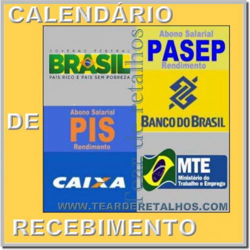 Calendário de Pagamento do PIS e do PASEP para o período 2014/2015