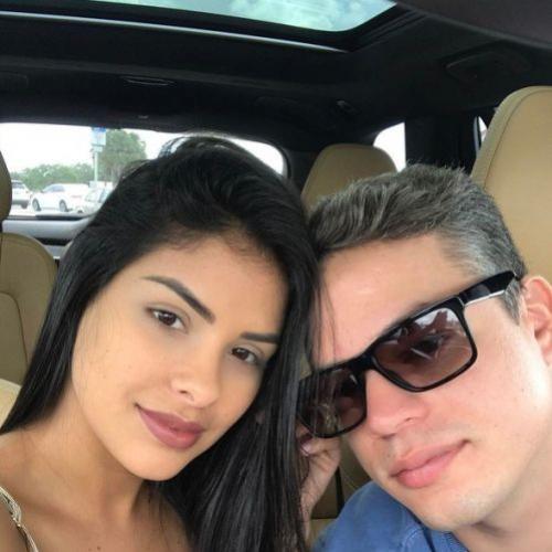 Ex-BBB |Munik Nunes viaja com o noivo, Anderson Felício, para os EUA