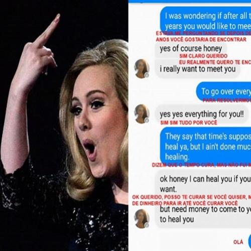 Homem trolla golpista com música da Adele