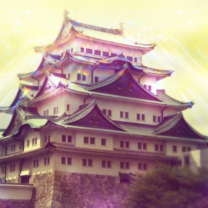Você sabe como é um castelo japonês?