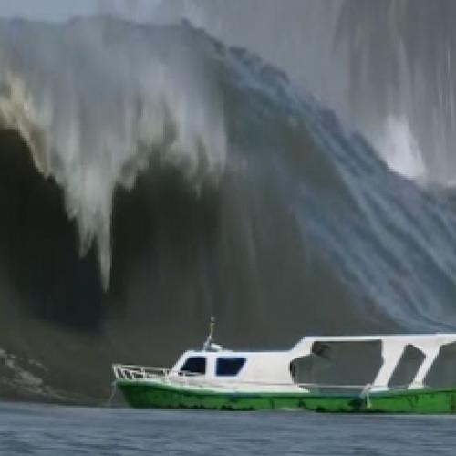 Barcos vs Ondas, quem será que ganha?