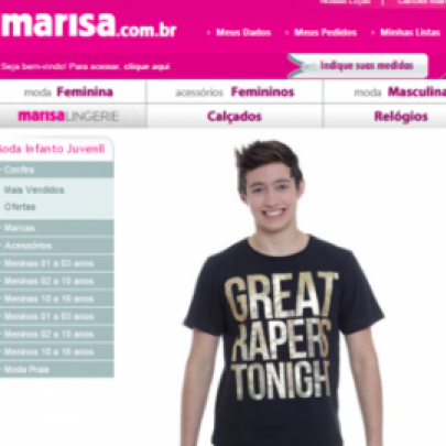 Marisa vende camiseta sobre estupradores