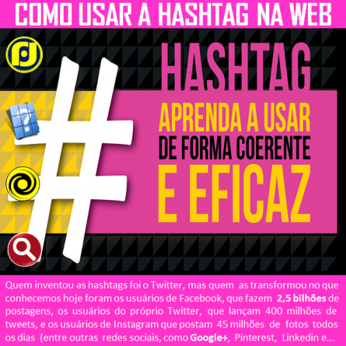 hashtag na web