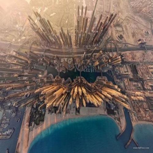 Fantásticas imagens de cidades vistas das alturas