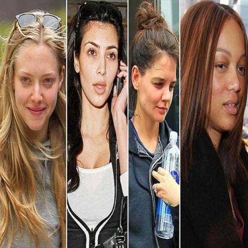 10 belas famosas favoritas na real sem maquiagem