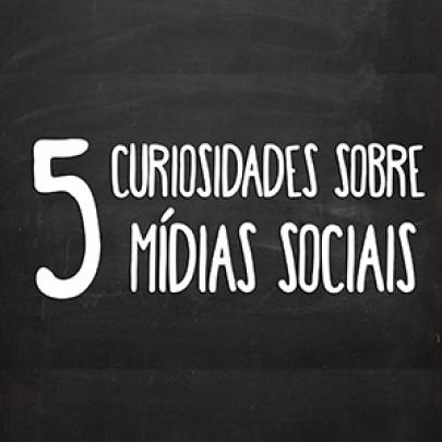 5 Curiosidades sobre mídias sociais