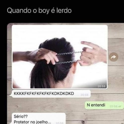 Quando o Boy é lerdo