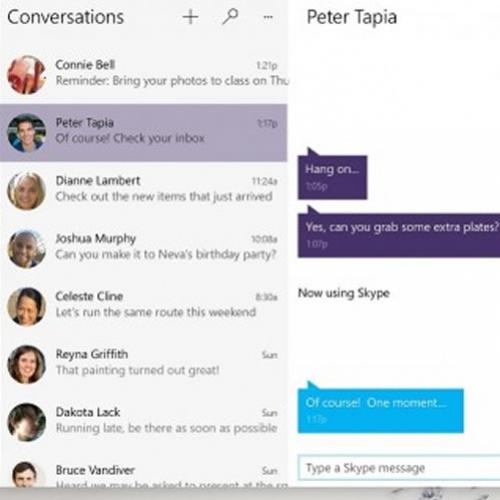 Windows 10 conta com Skype integrado
