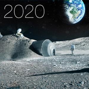 Segundo a NASA, astronautas poderão morar na Lua em 2020