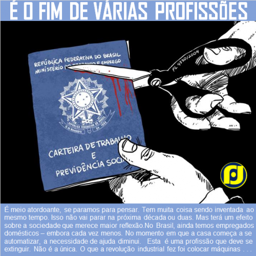 O fim de várias Profissões