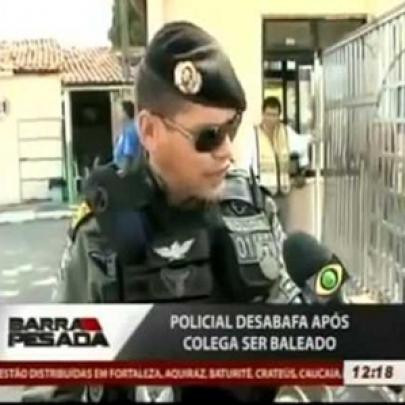 Policial desabafa sobre a impunidade no Brasil